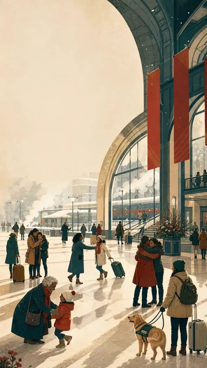 Winter Station Arrivals