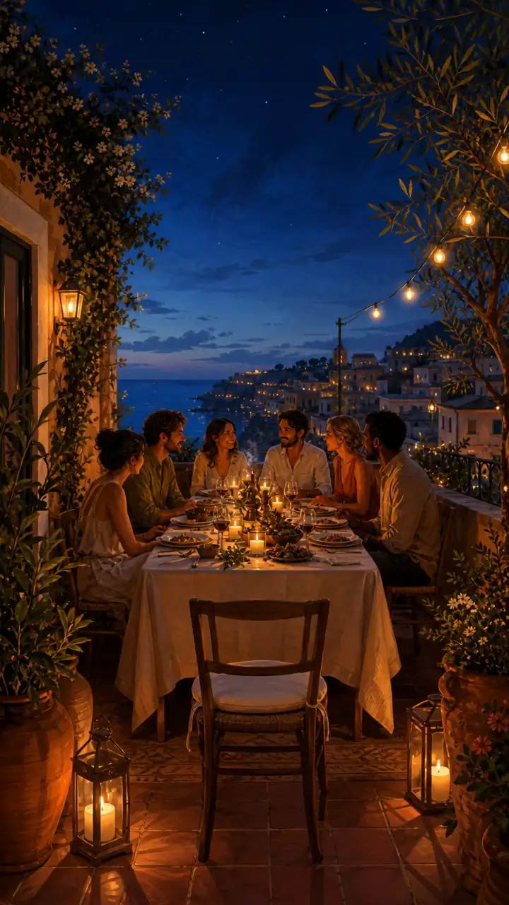 Rooftop Dinner