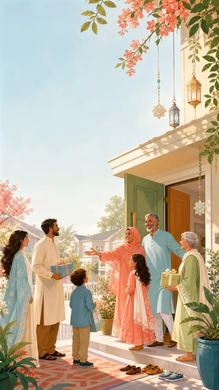 Suburban Eid Welcome