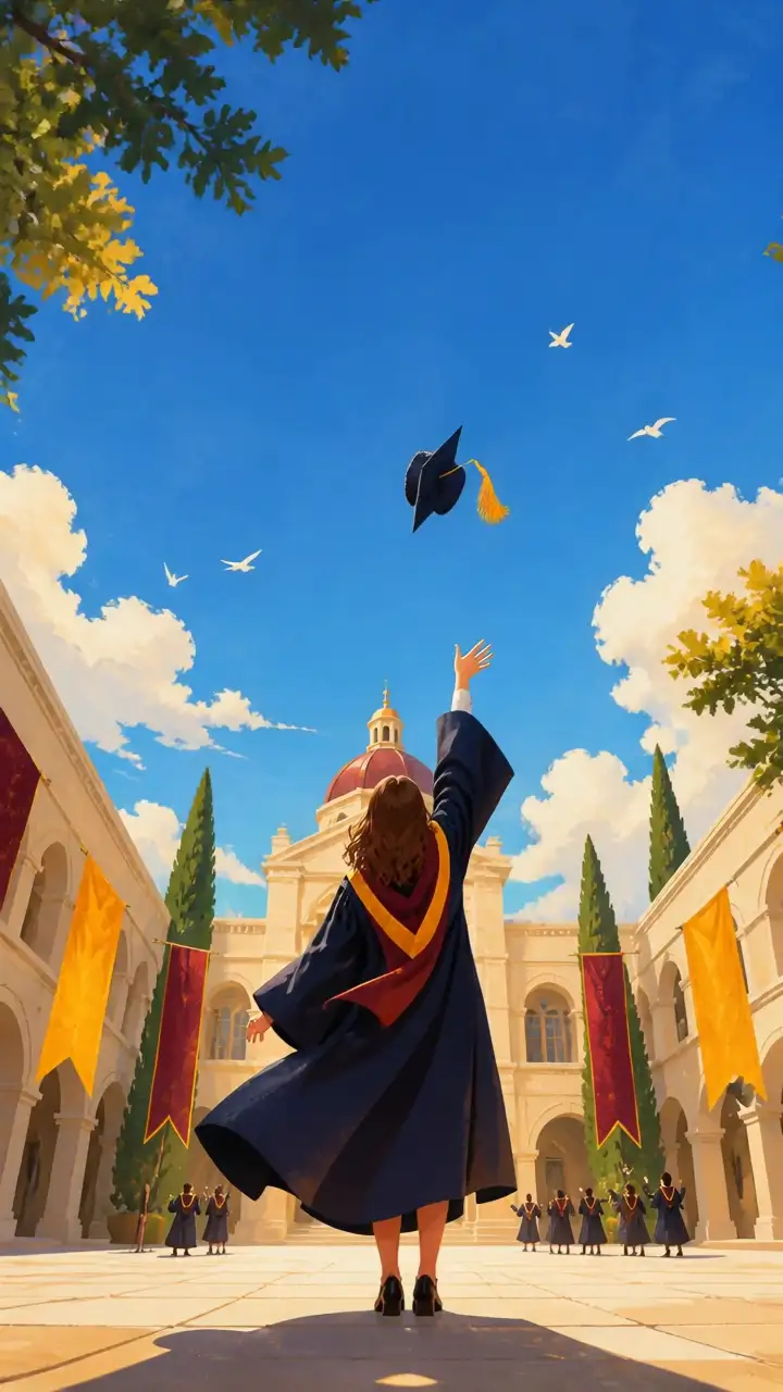 Graduation Courtyard