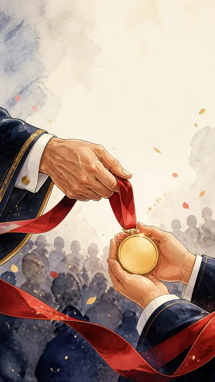 Medal Handoff