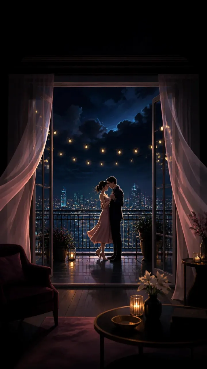 Midnight Balcony